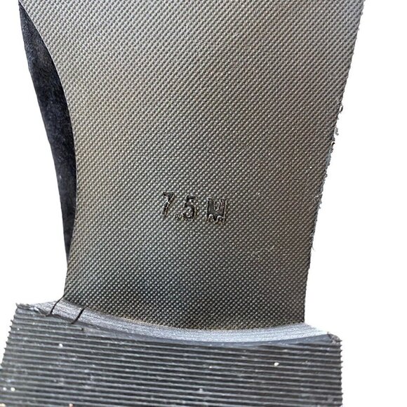 COCONUTS By Matisse Pronto Black Leather V-Cut Ankle Boots Booties Size 7.5 - Picture 7 of 9